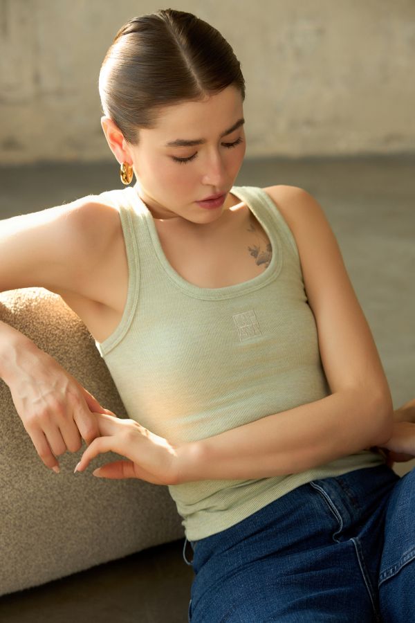 Tan Top-Green