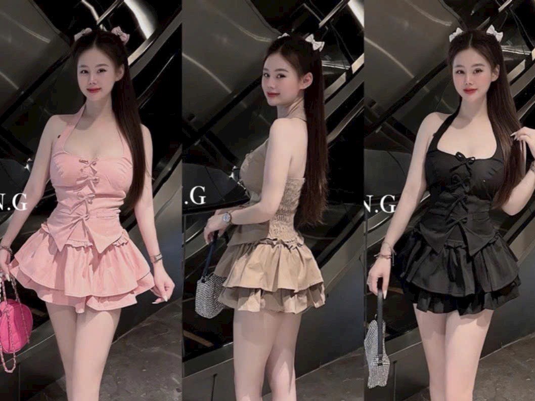 đầm nữ chỉ 320k cực xinh đủ sise đủ màu