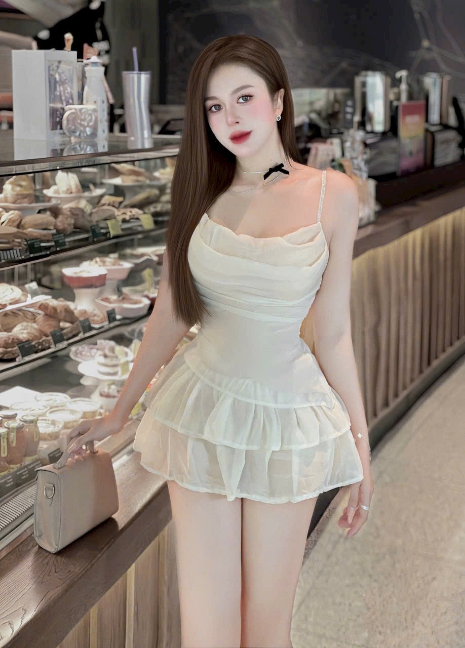 Váy xòe mới nhất thời trang mùa thu chỉ 210k