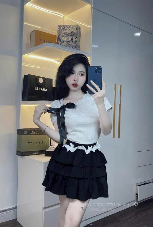 Đầm set cute