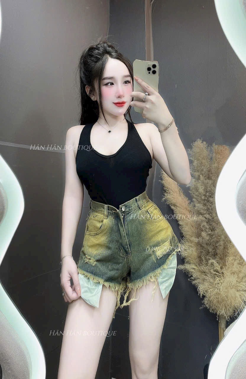Quần rin gắn