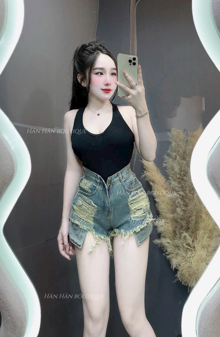 Quần rin gắn