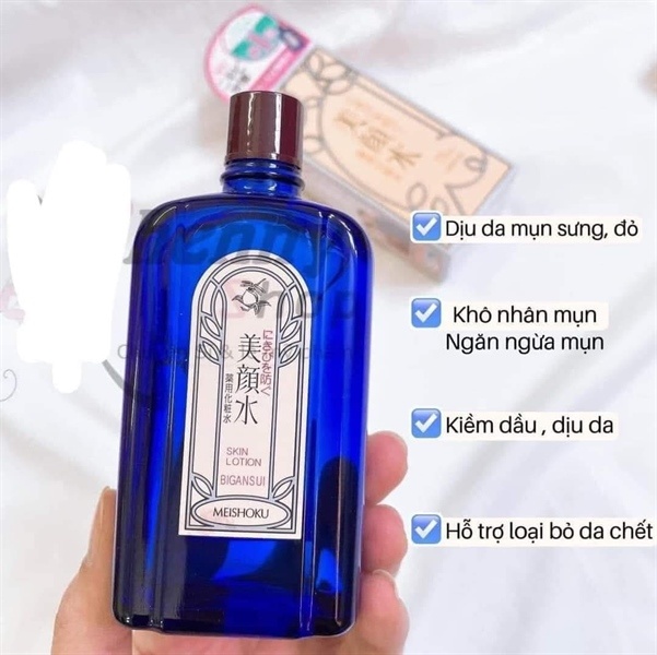 Nước Hoa Hồng Trị Mụn Meishoku Bigansui Medicated Skin Lotion 90ml