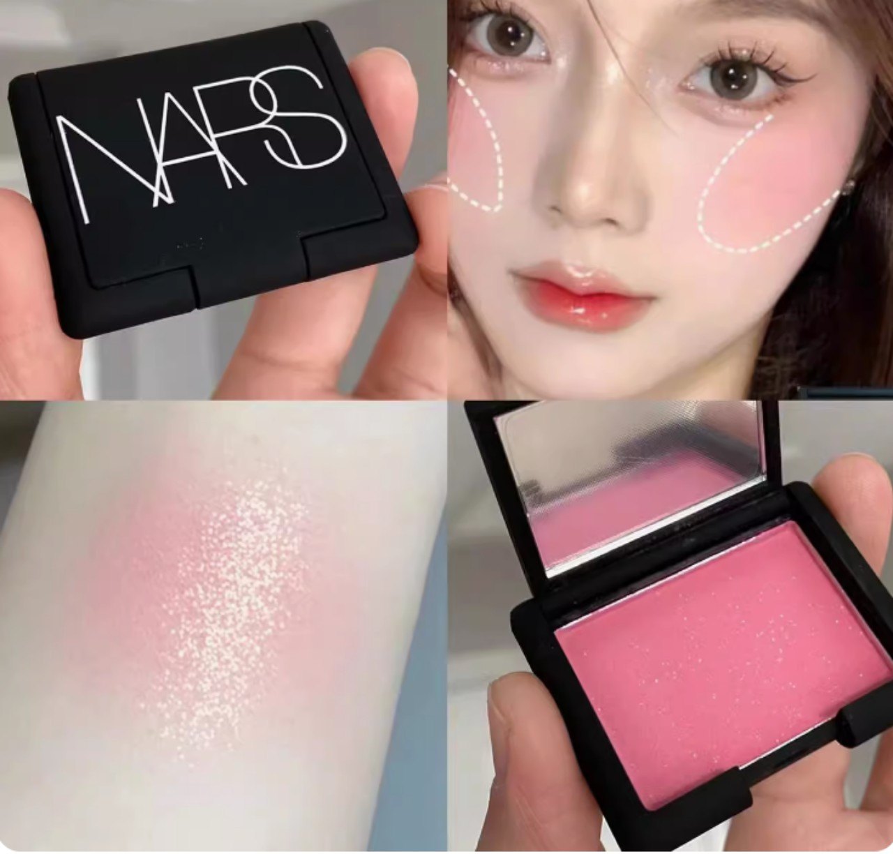 Phấn Má Hồng Nars Blush màu hồng (Mini size 3,5g)