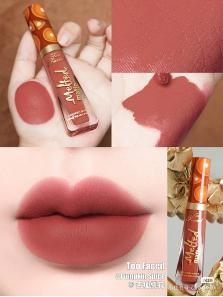 Son kem TOO FACED melted matte - pumpkin spice