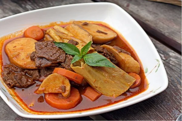 bò kho món chay mới lạ