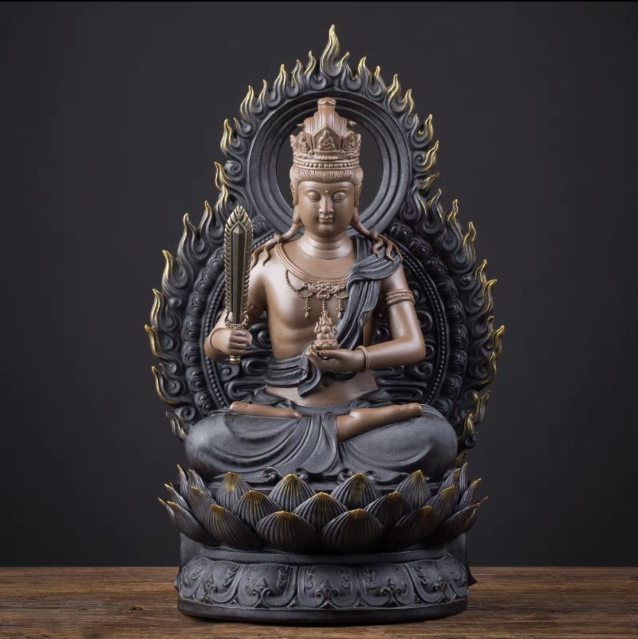 Tổng hợp 12 hình ảnh tượng Phật Hư Không Tạng Bồ Tát đẹp nhất. | Tượng, Hình  ảnh, Màu tường