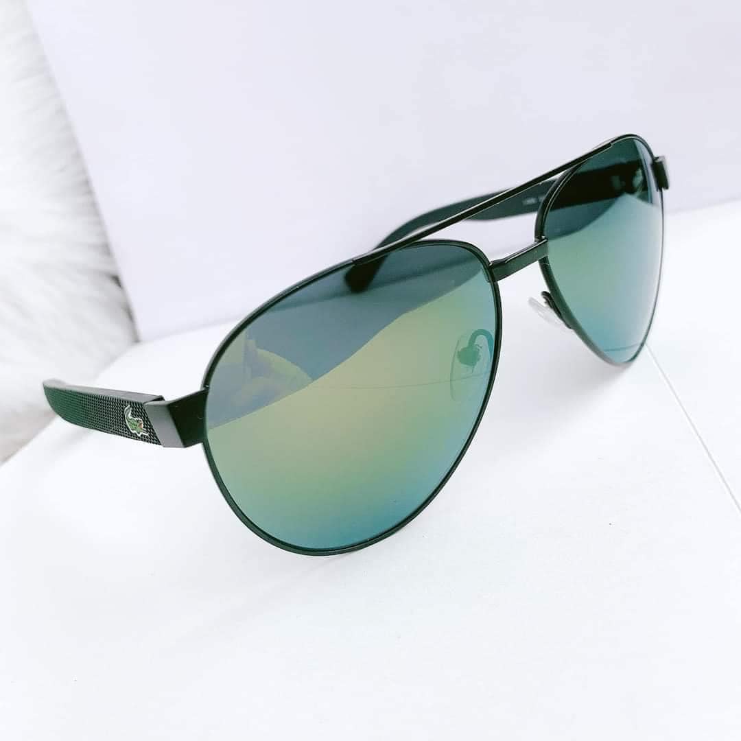 Kính LACOSTE Green Pilot Unisex Sunglasses L185S 315 60