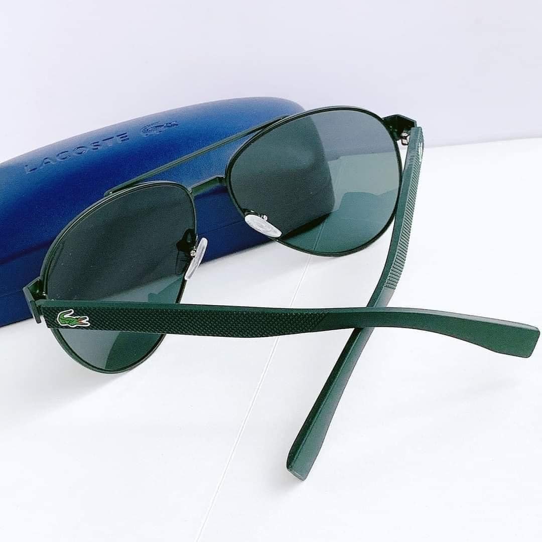 Kính LACOSTE Green Pilot Unisex Sunglasses L185S 315 60