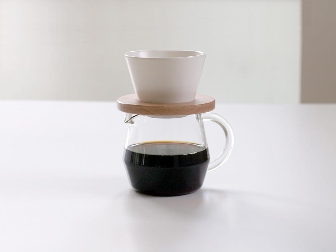 Phễu cà phê Pour Over TORCH Mountain Dripper - Trắng