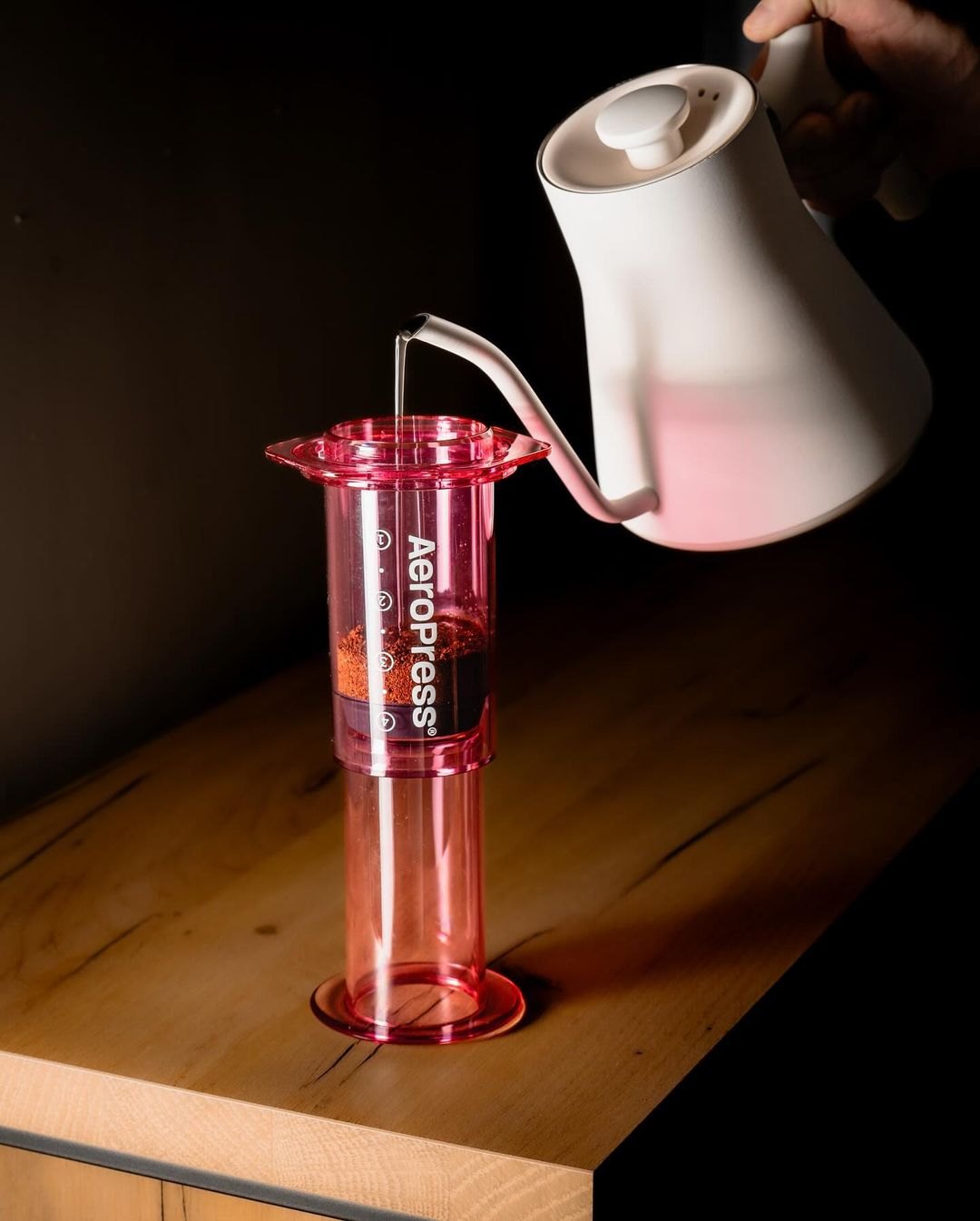 AEROPRESS CLEAR COLORFUL Chính hãng Mỹ | chất liệu Tritan trong suốt