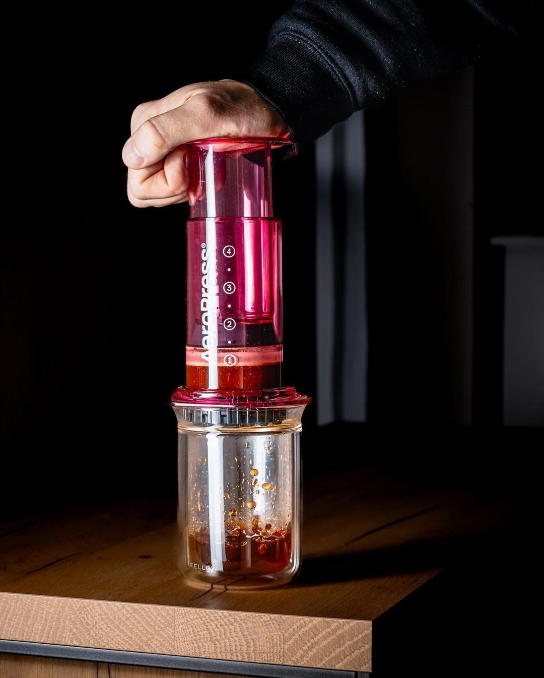 AEROPRESS CLEAR COLORFUL Chính hãng Mỹ | chất liệu Tritan trong suốt