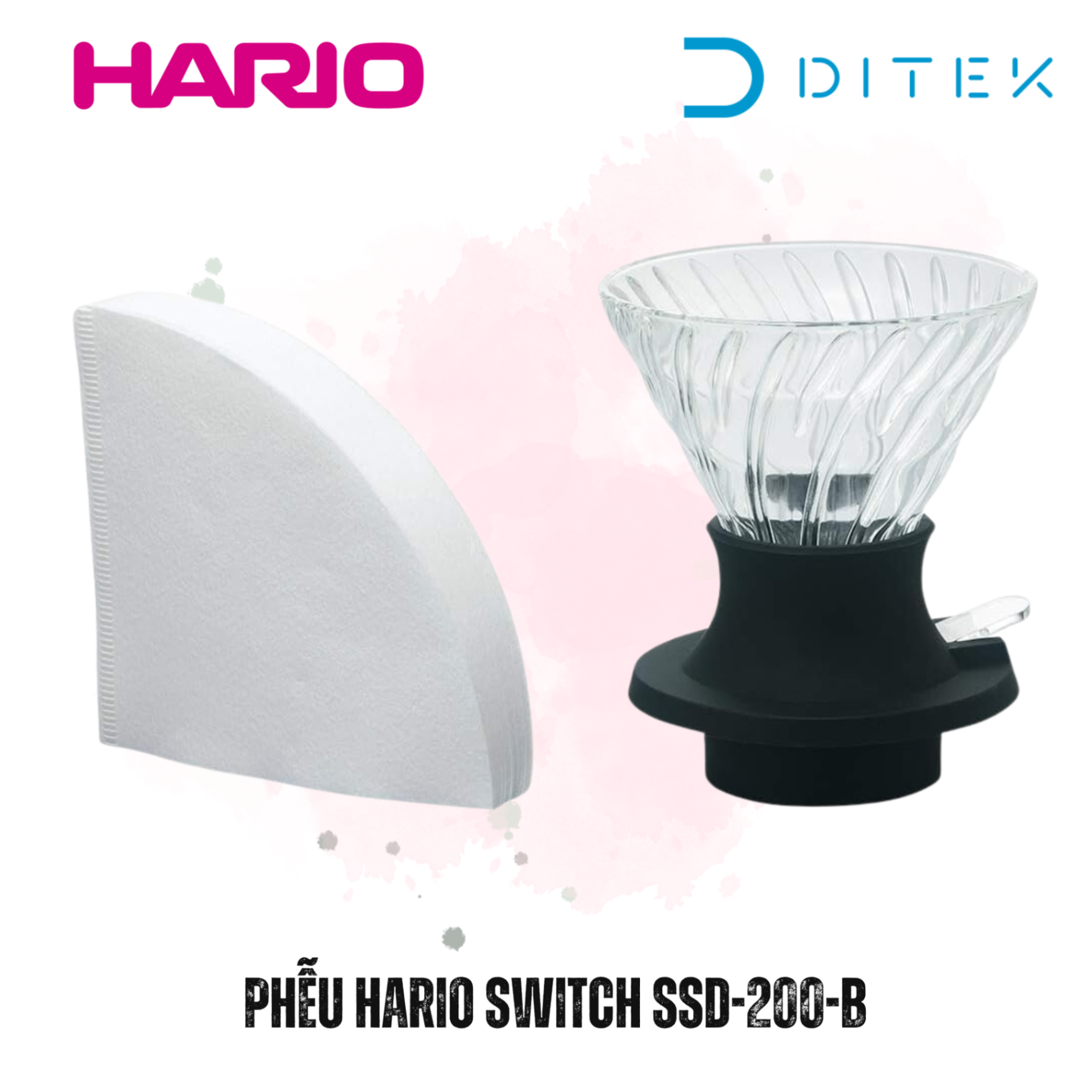 Phễu pha cà phê HARIO Switch