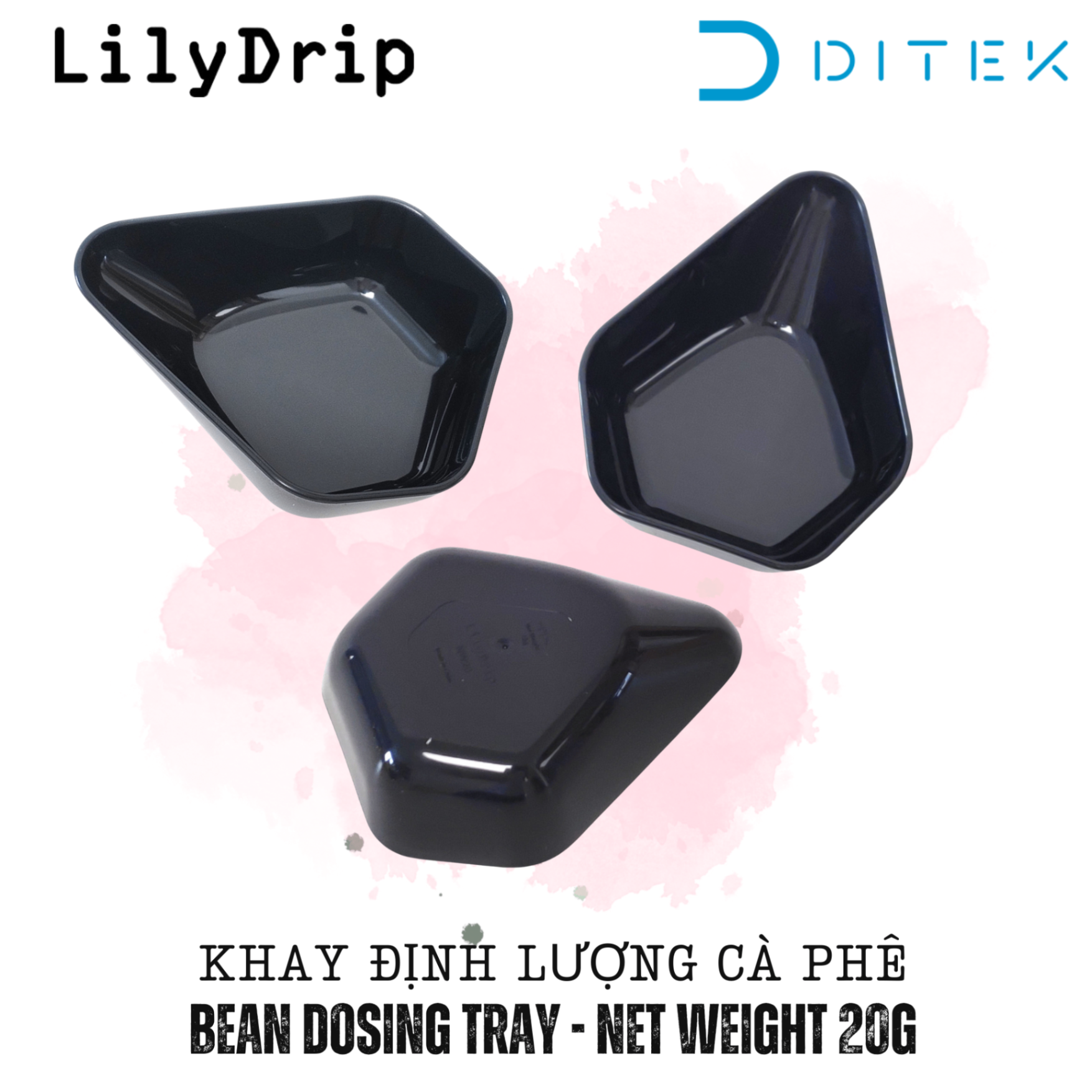 Khay định lượng hạt cà phê trà - Phụ kiện cân và chia khẩu phần chính xác để pha cà espresso LilyDrip Bean Dosing Tray