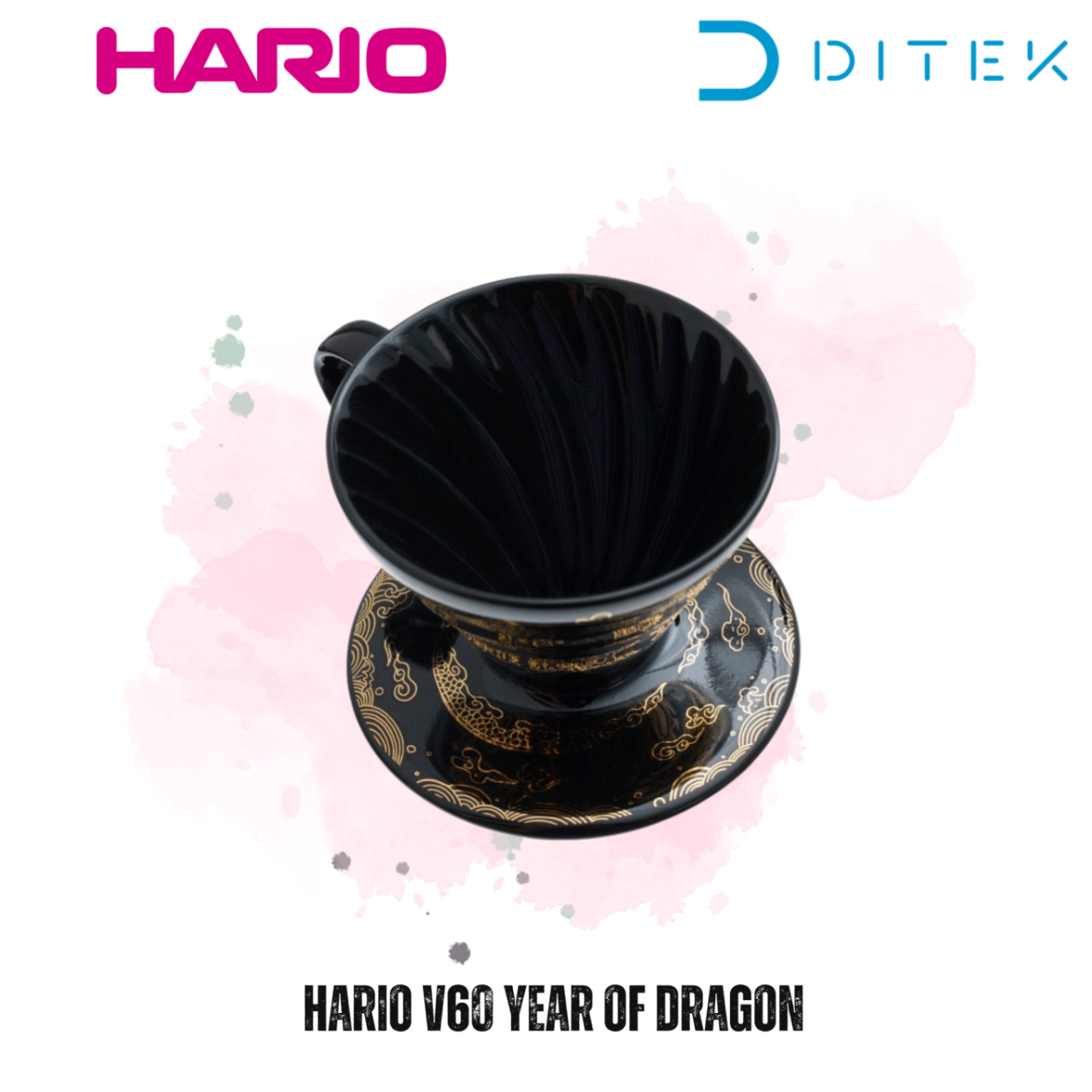 Phễu lọc cà phê Hario V60 The Year of Dragon Special Edition 01