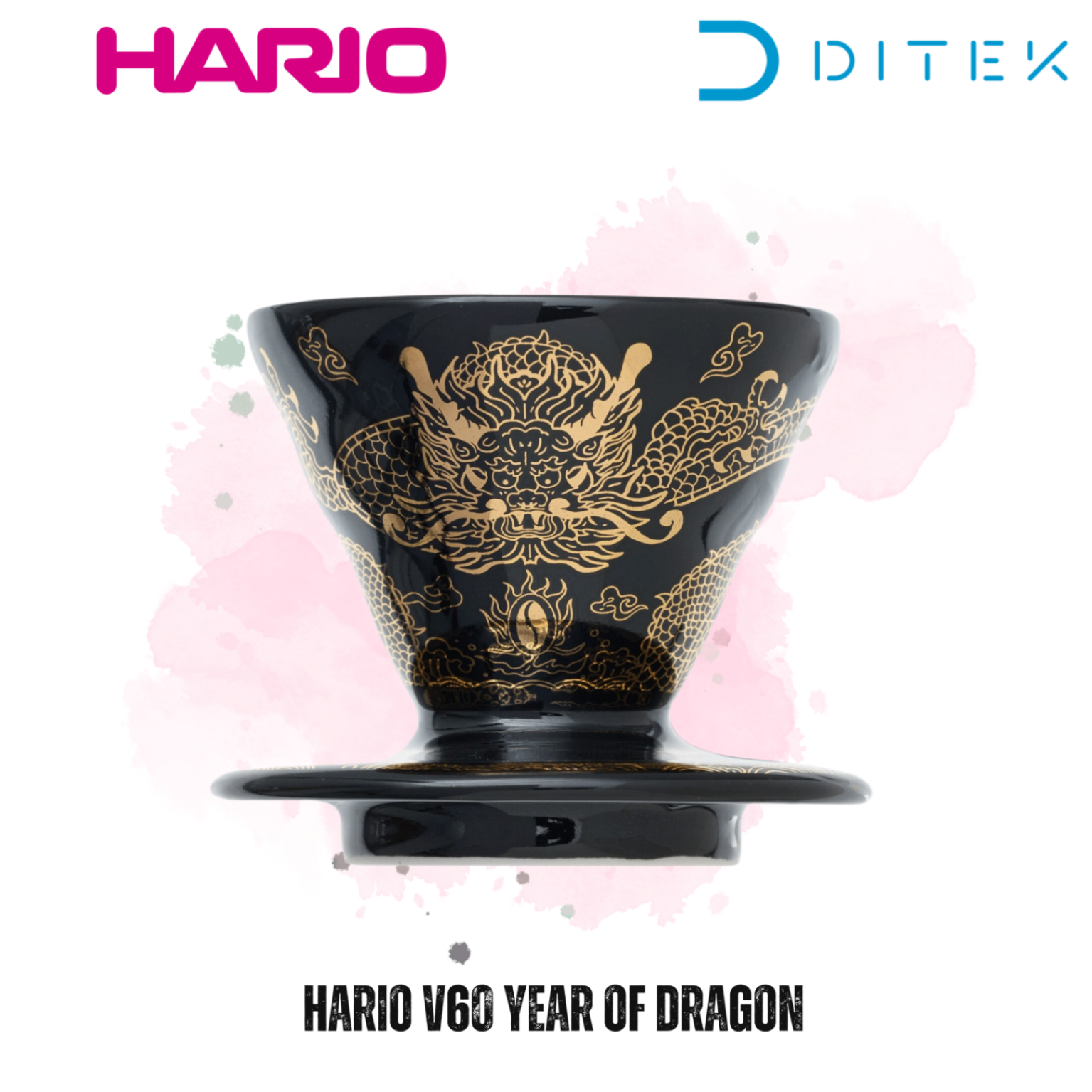 Phễu lọc cà phê Hario V60 The Year of Dragon Special Edition 01