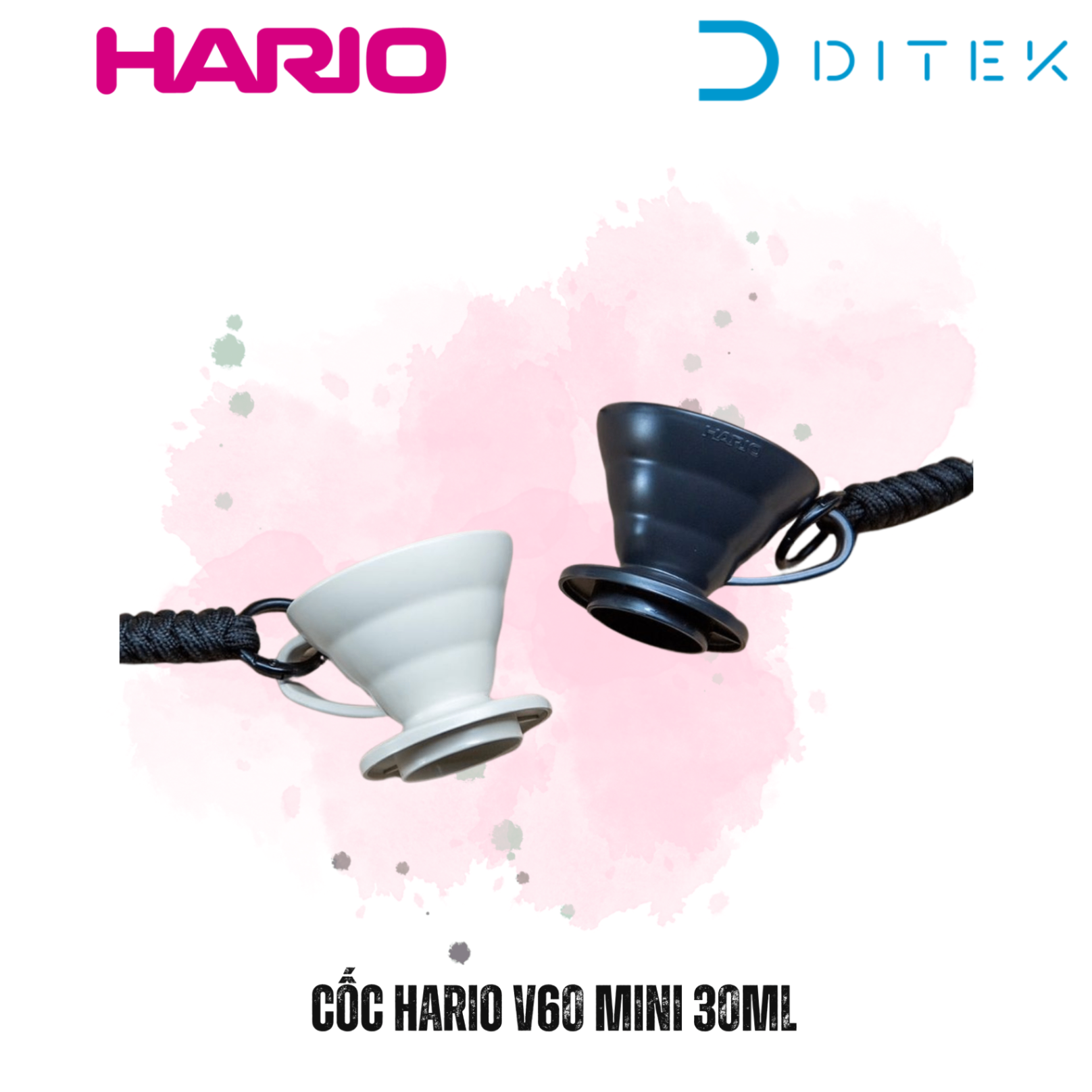 Cốc nhựa Hario V60 mini 30ml