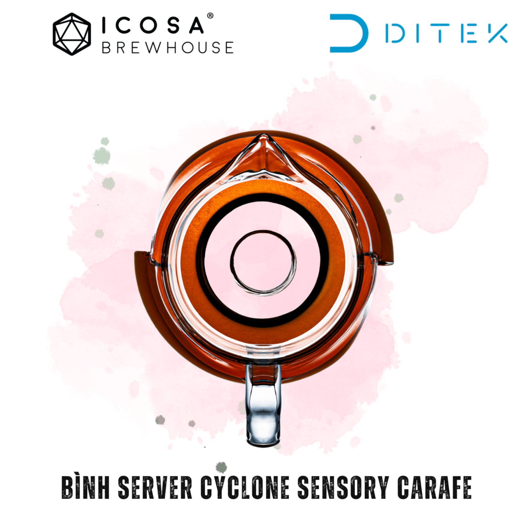 Bình Server Cyclone Sensory Carafe Cà Phê Cao Cấp Với Thiết Kế Aeration Waves Độc Quyền