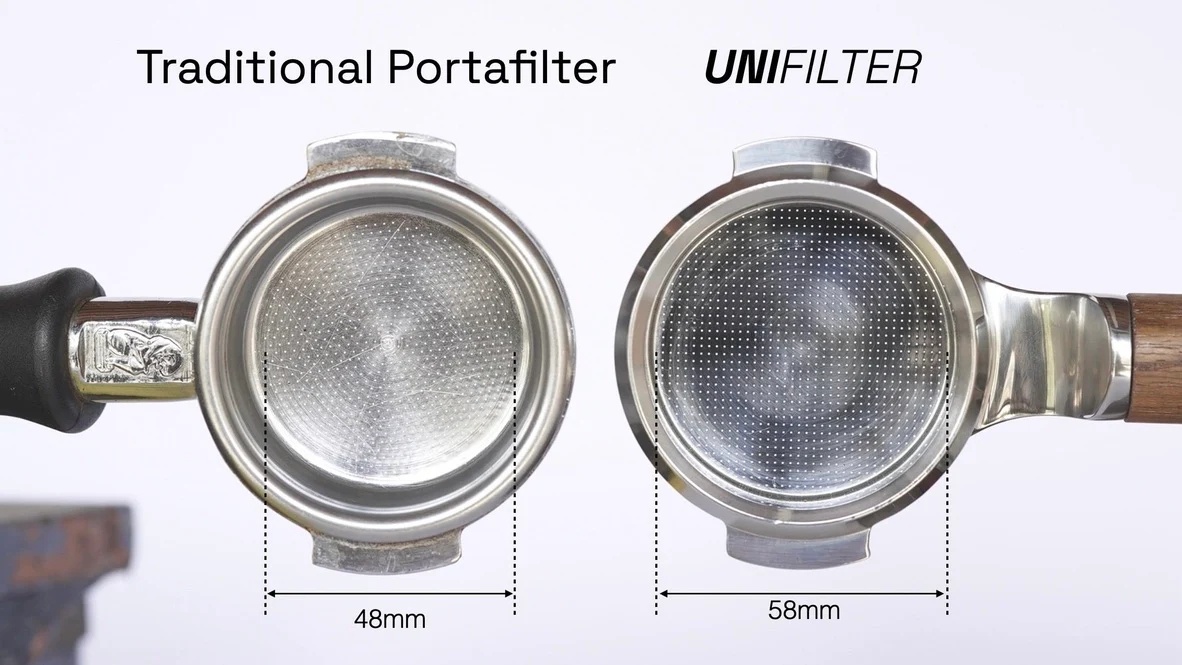 Weber Workshop Unifilter - Tay cầm portafilter nguyên khối đầu tiên trên thế giới