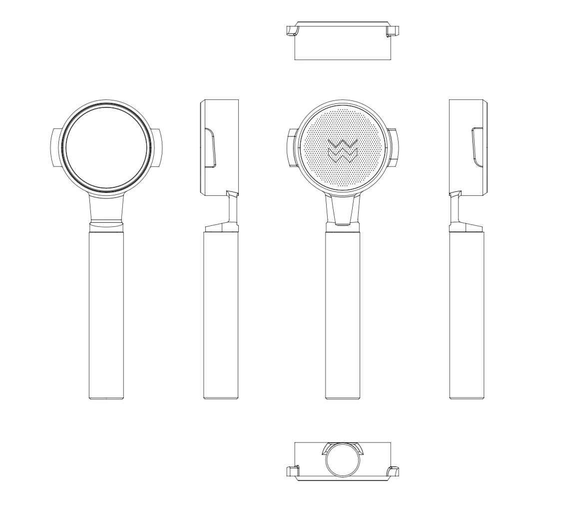Weber Workshop Unifilter - Tay cầm portafilter nguyên khối đầu tiên trên thế giới