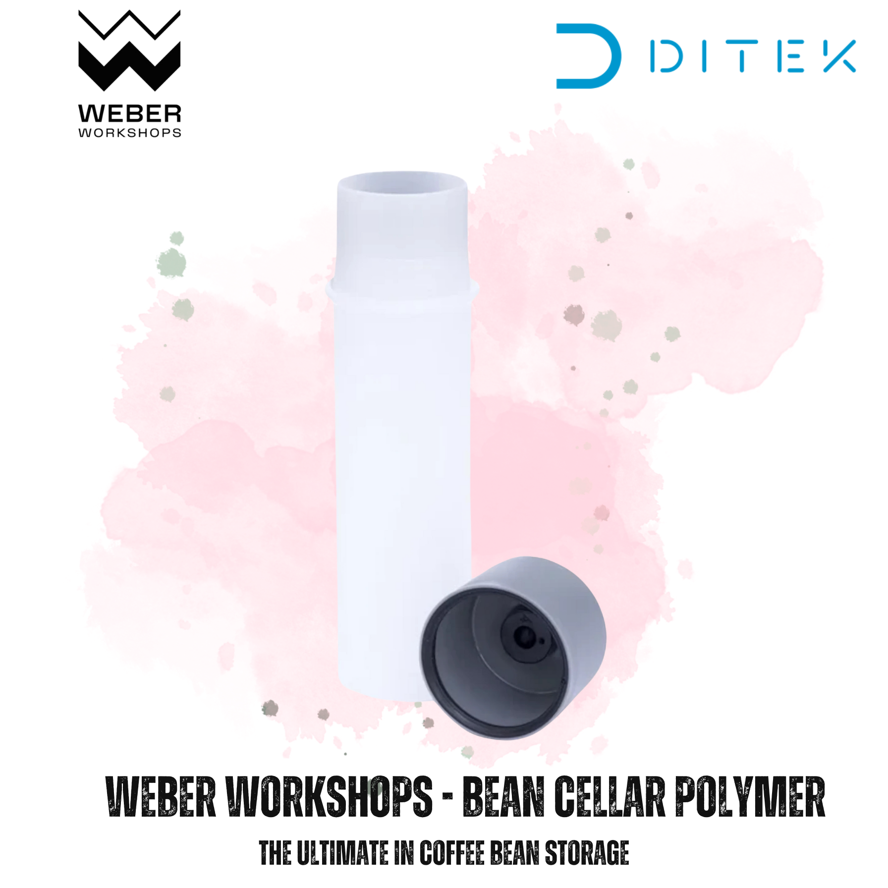 Weber Workshop Bean Cellar Polymer – Ống bảo quản cà phê đơn liều chuyên nghiệp