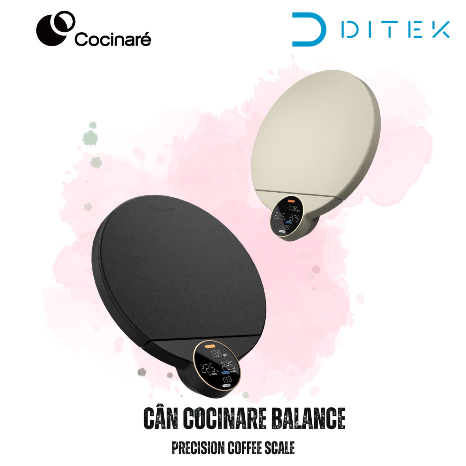 Cân Cocinare BALANCE – Cân điện tử pha cà phê cao cấp, siêu chính xác, đo lưu lượng