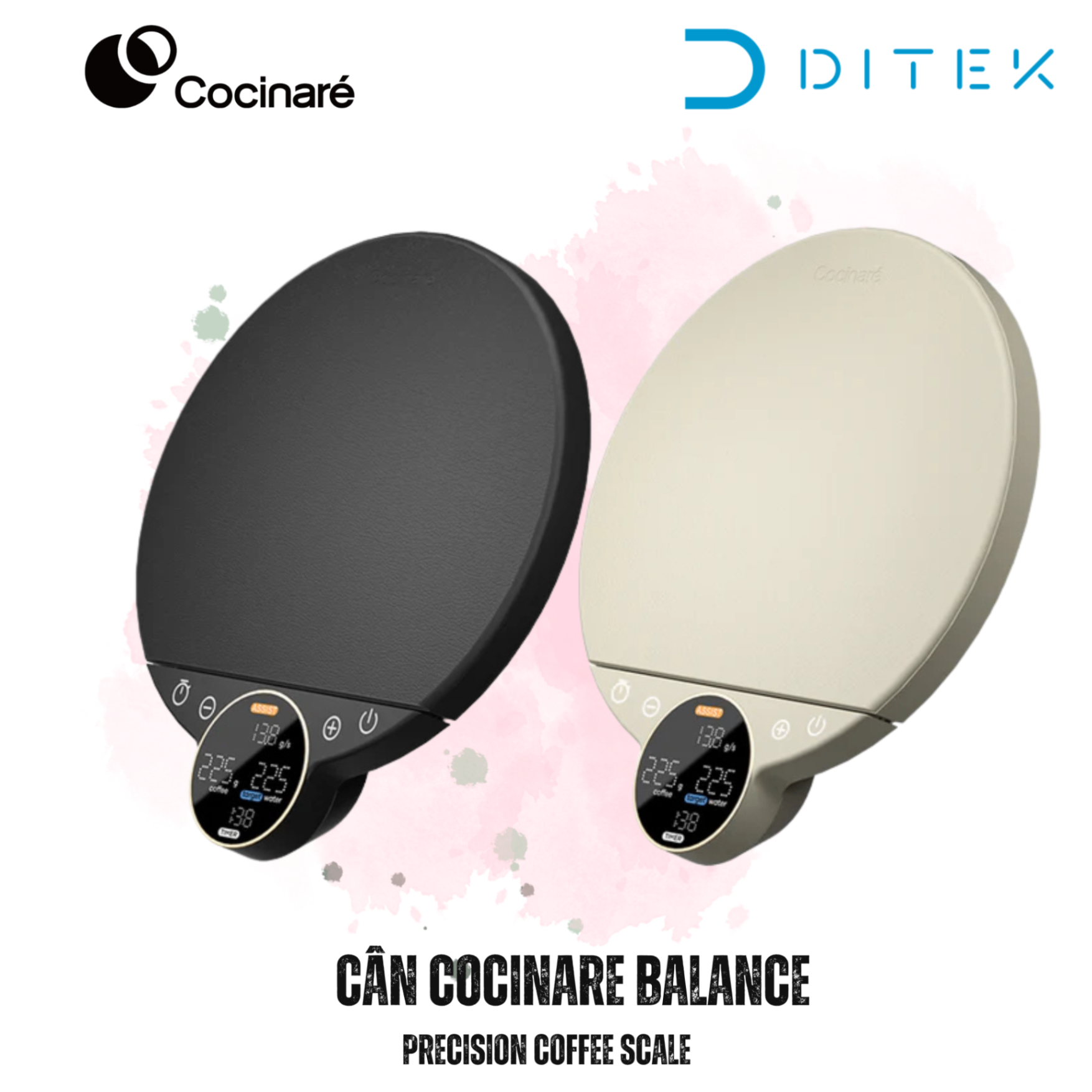 Cân Cocinare BALANCE – Cân điện tử pha cà phê cao cấp, siêu chính xác, đo lưu lượng