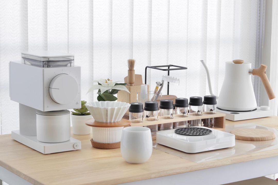 Cân Acaia Pearl 2021 USB-C – Cân pha cà phê barista cao cấp, màn LED, flow rate, chính hãng