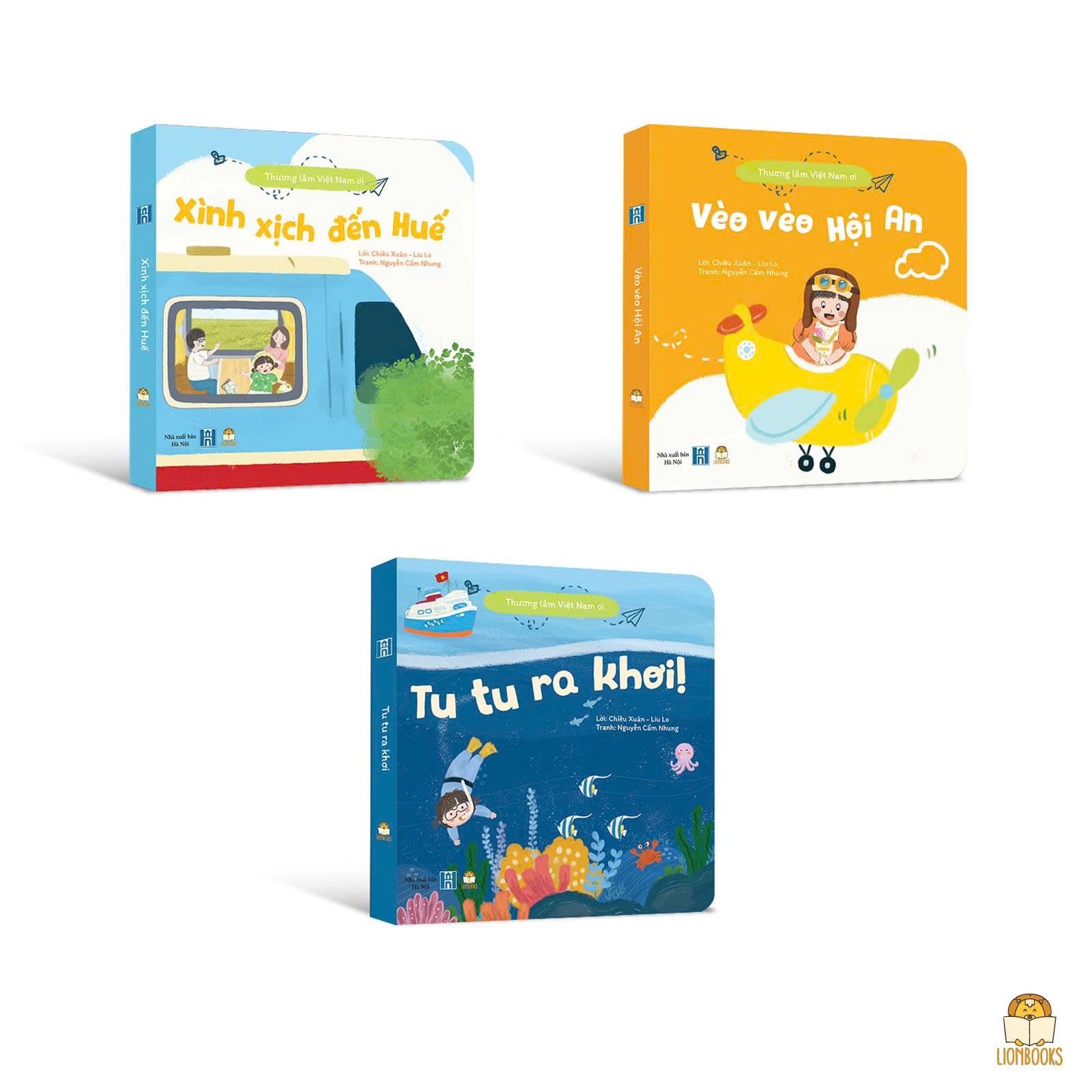 *Bộ 3 cuốn Thương lắm Việt Nam P1 (Vèo vèo tu tu xình xịch)