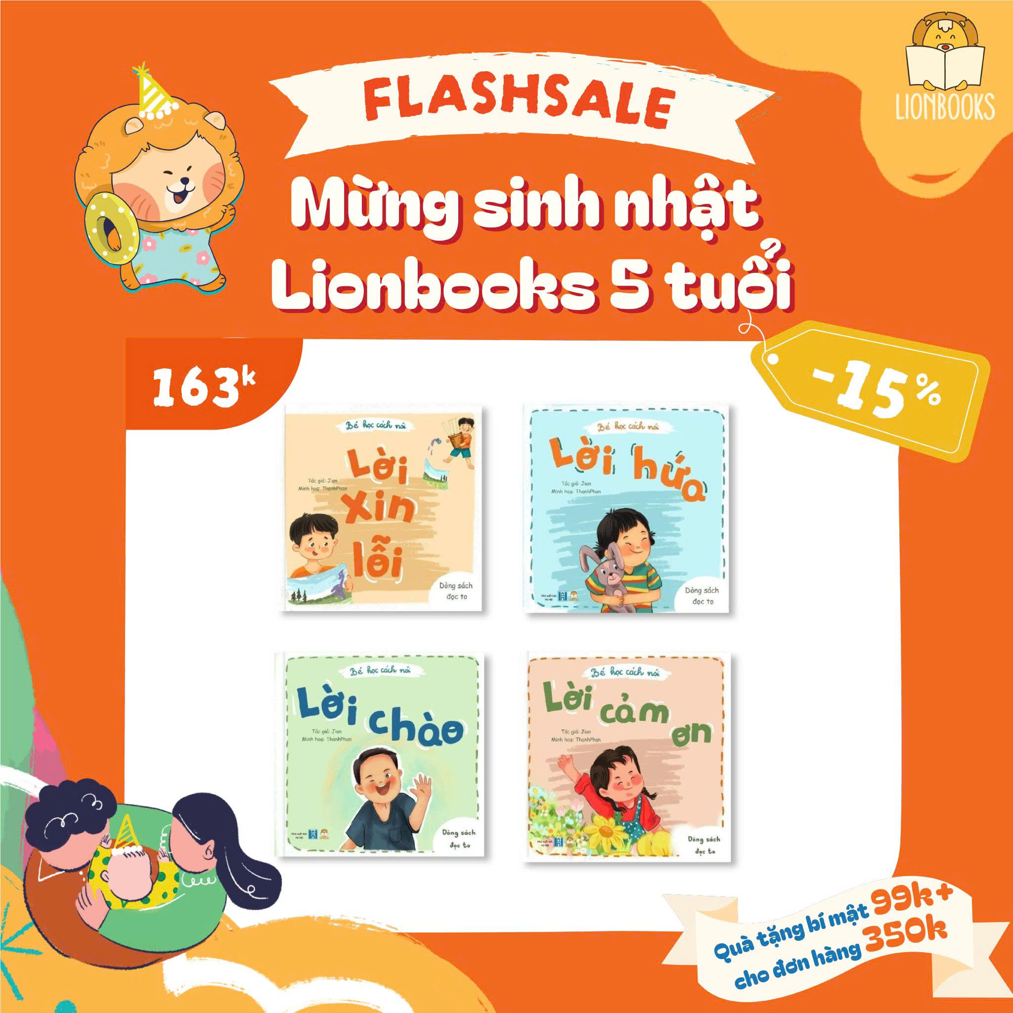 Bộ Bé học cách nói phần 1 (4 cuốn bìa mềm)