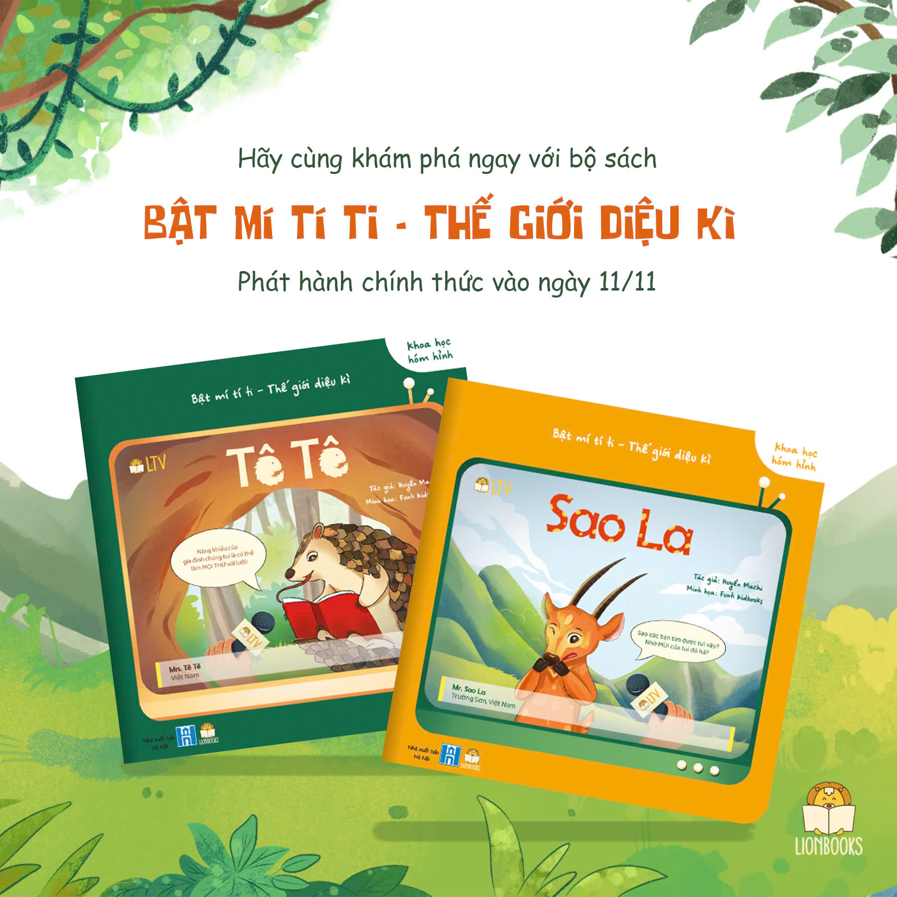 Bộ Sao La Tê Tê 2 cuốn - Khoa học kì thú