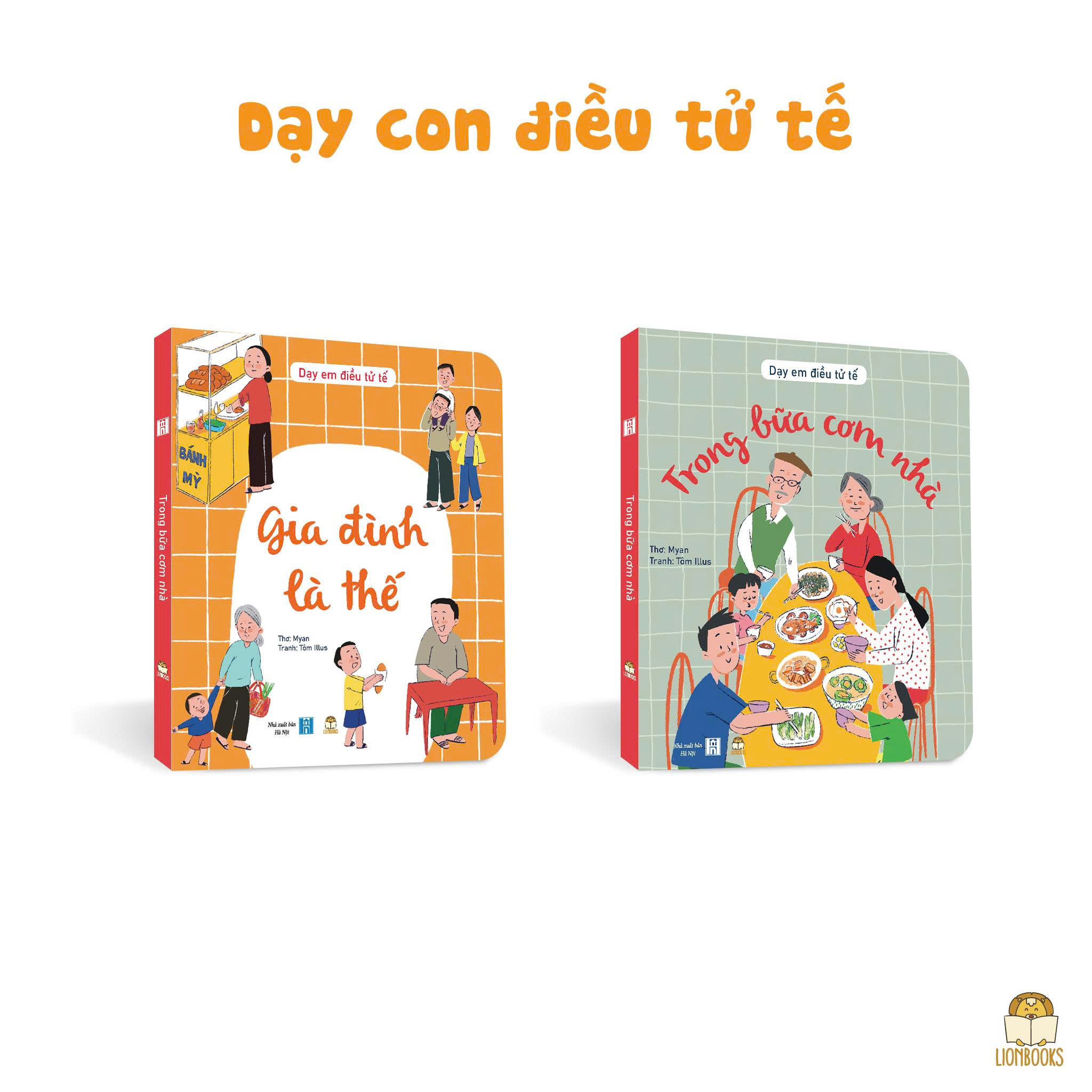 [Sách mới] Bộ Dạy em điều tử tế 2 cuốn thơ bồi cứng