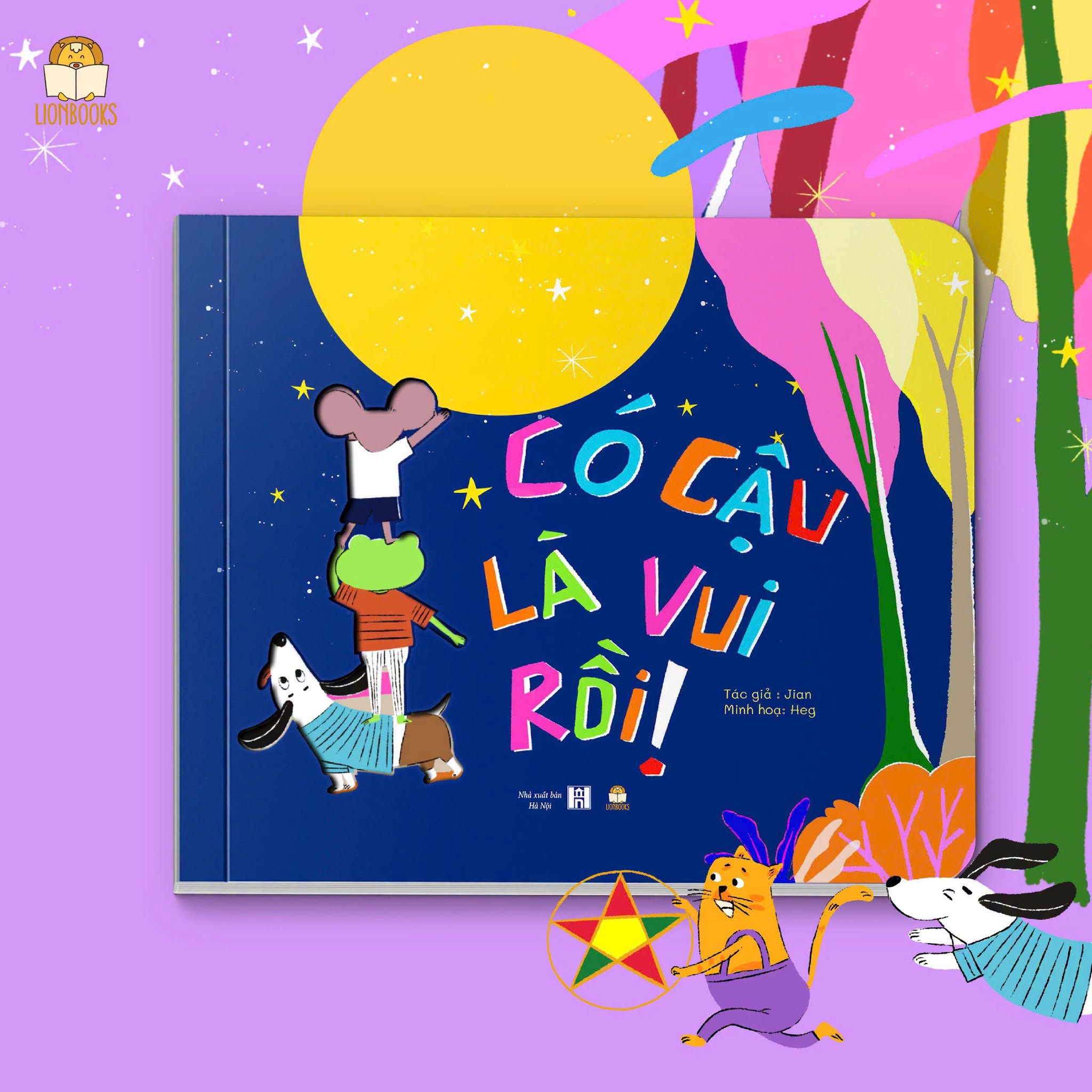Đặt trước - Cuốn Có cậu là vui rồi - Sách trung thu cho bé 0-4 tuổi