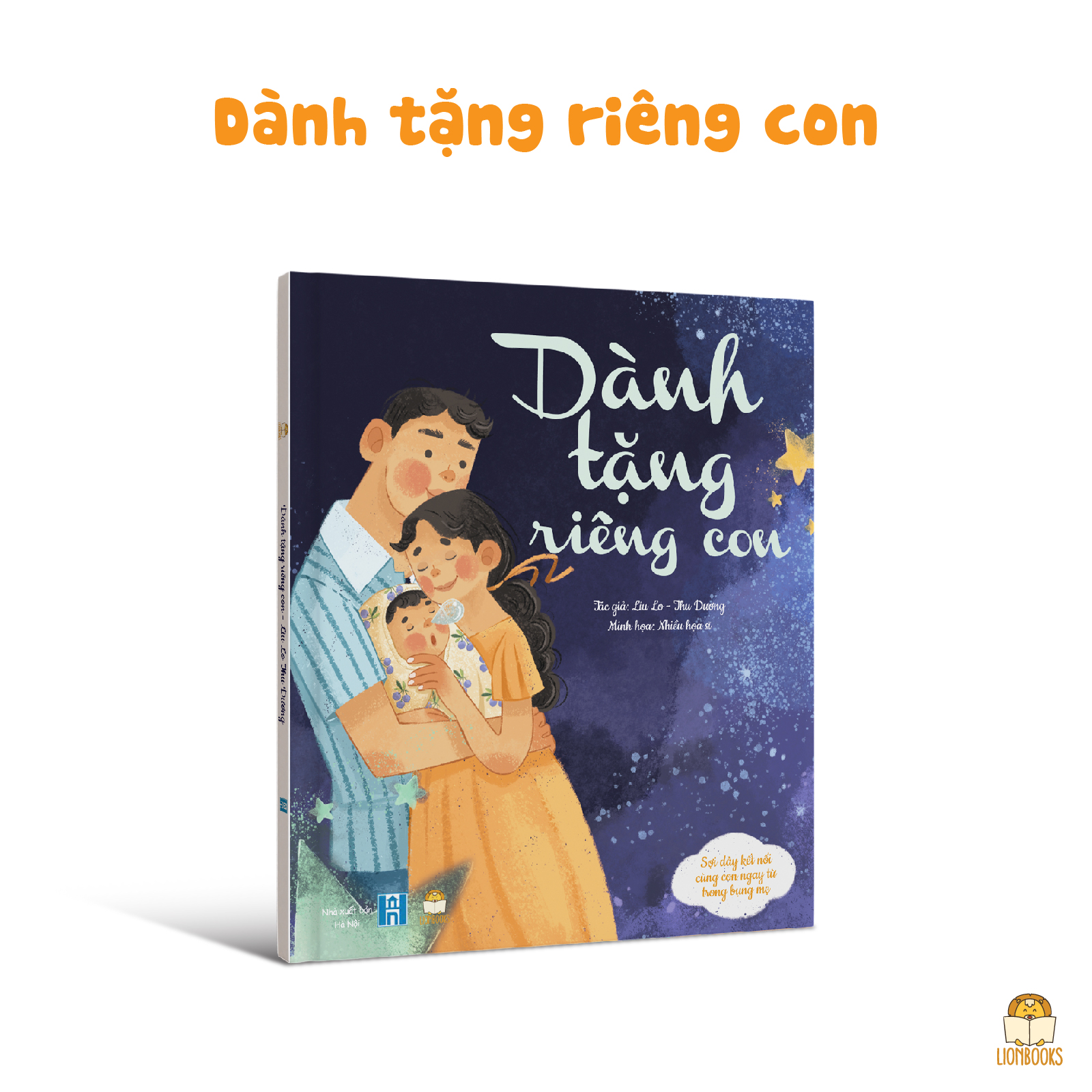 Cuốn Dành tặng riêng con bìa cứng