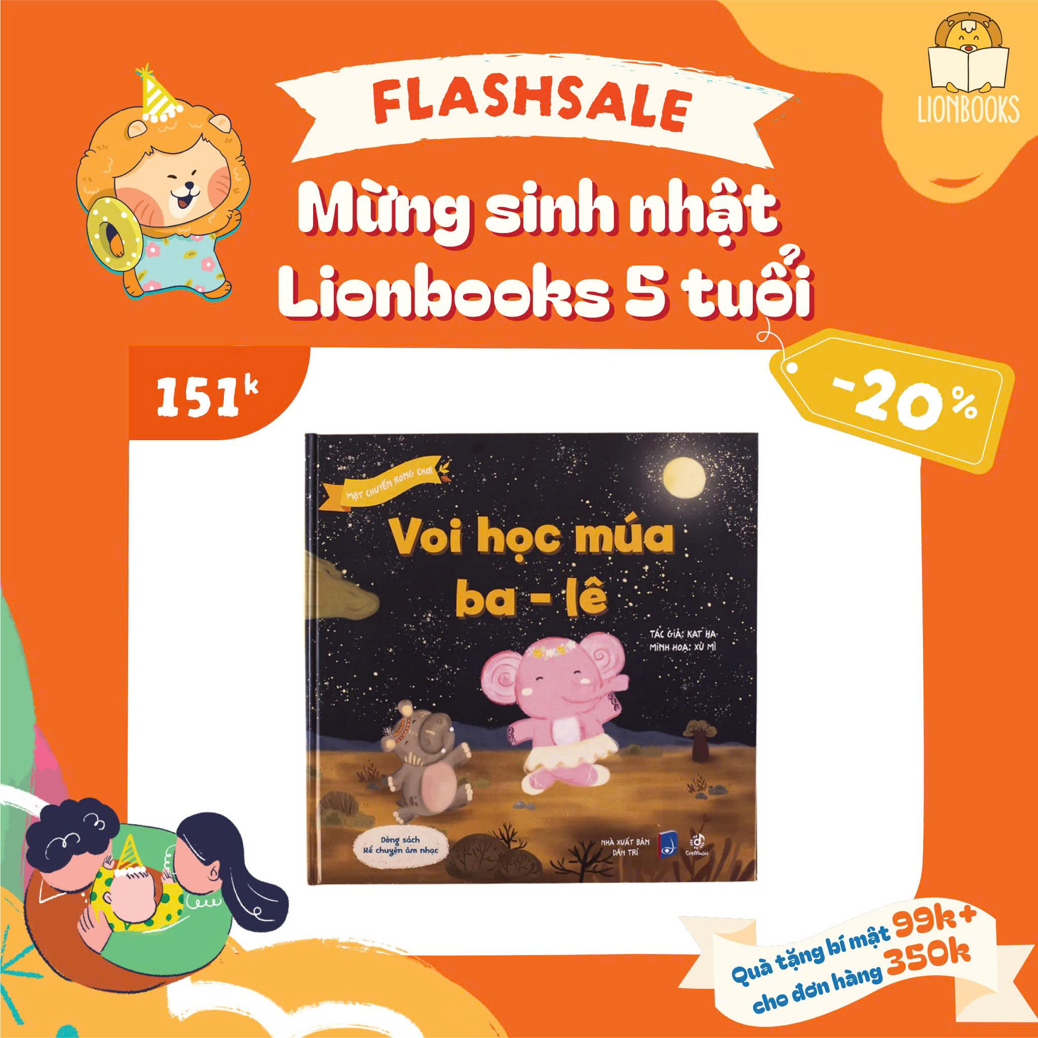 *Cuốn Voi Học Múa Balê