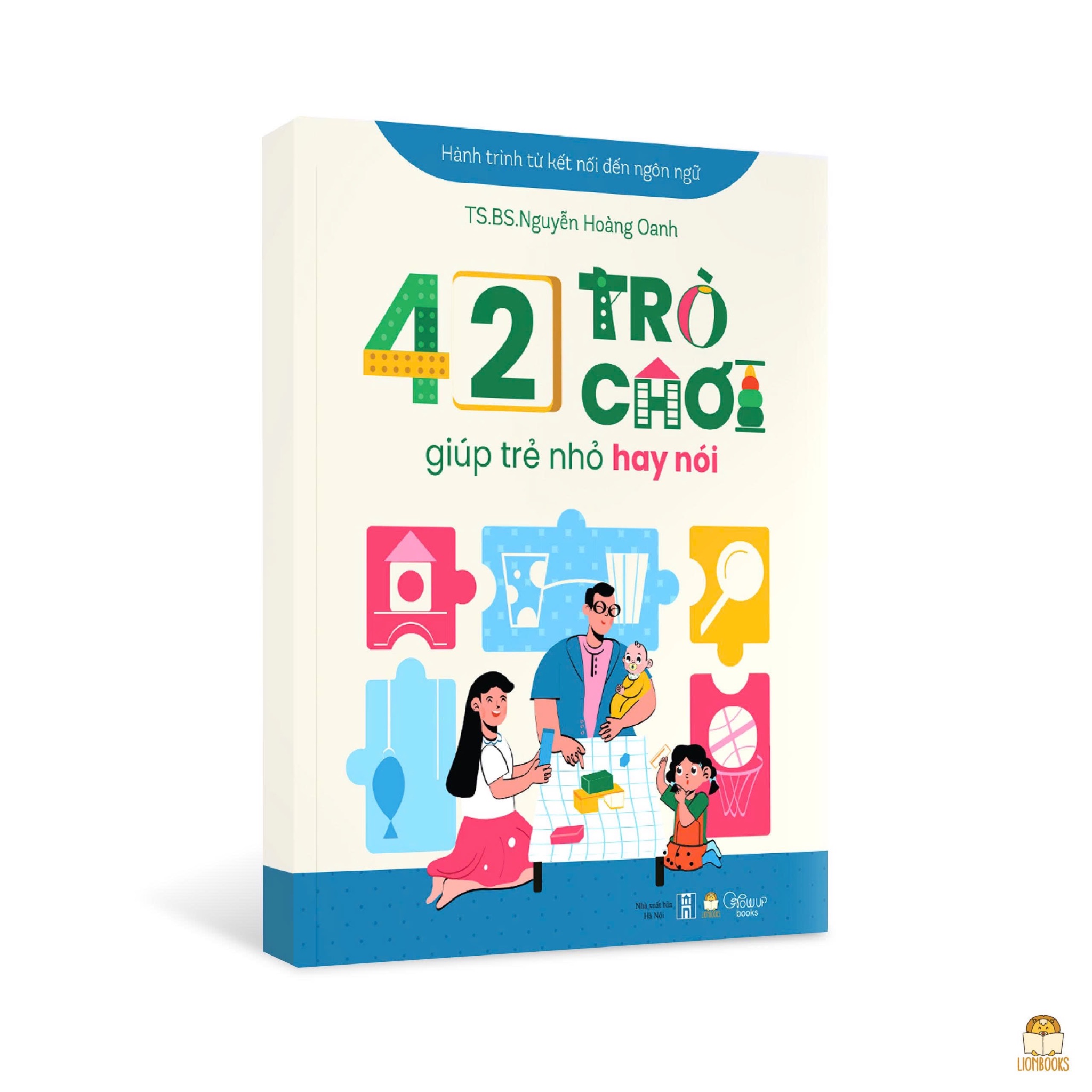 Cuốn 42 trò chơi giúp trẻ nhỏ hay nói