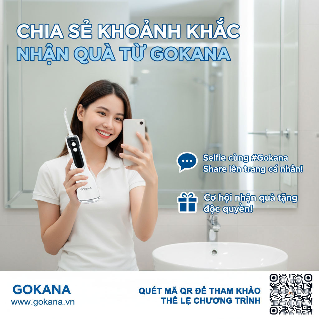 Chương trình Chia sẻ khoảnh khắc cùng Gokana - Nhận quà cực chất
