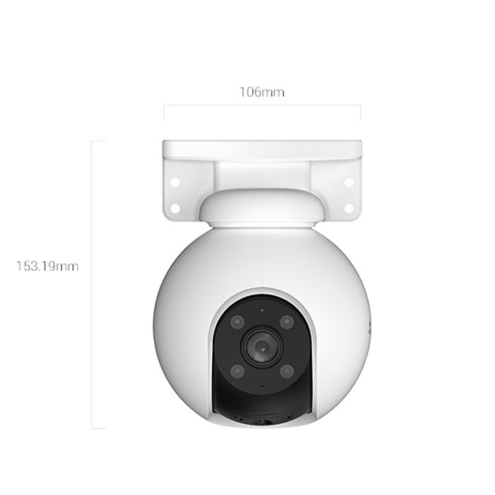 Camera Wi-Fi Ngoài Trời Ezviz H8 Pro 2K