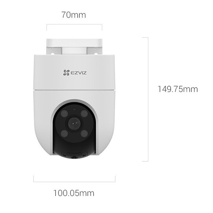 Camera Wi-Fi Ngoài Trời Ezviz H8C 2MP