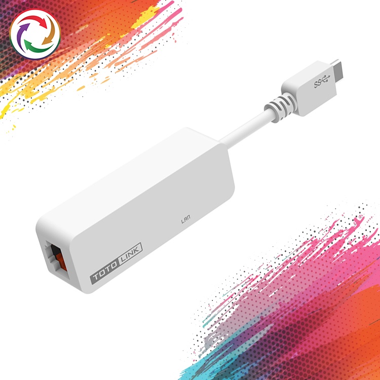 Bộ Chuyển USB Type-C to Ethernet RJ45 Totolink U1000C