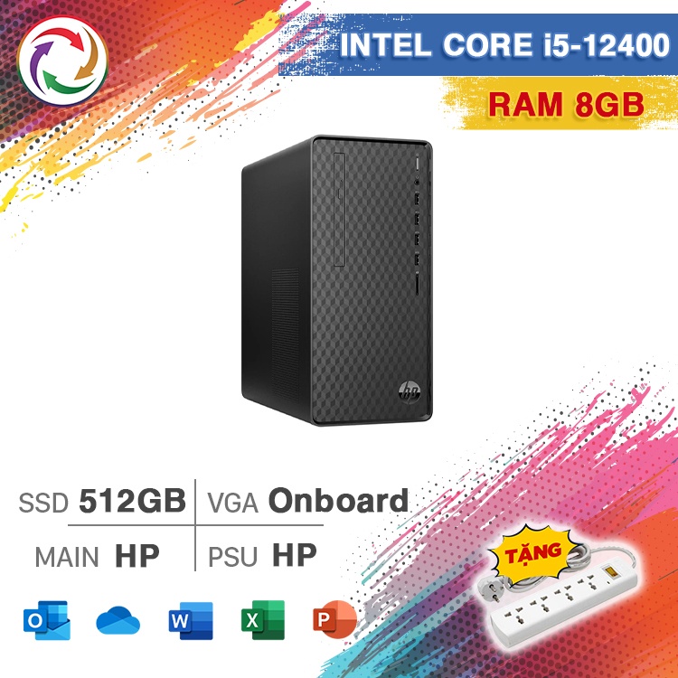 Máy Tính Bàn HP M01-F2033D 76U01PA (i5/8GB/512GB)