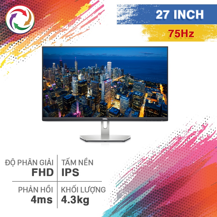 Màn Hình Máy Tính Dell S2721HN (27