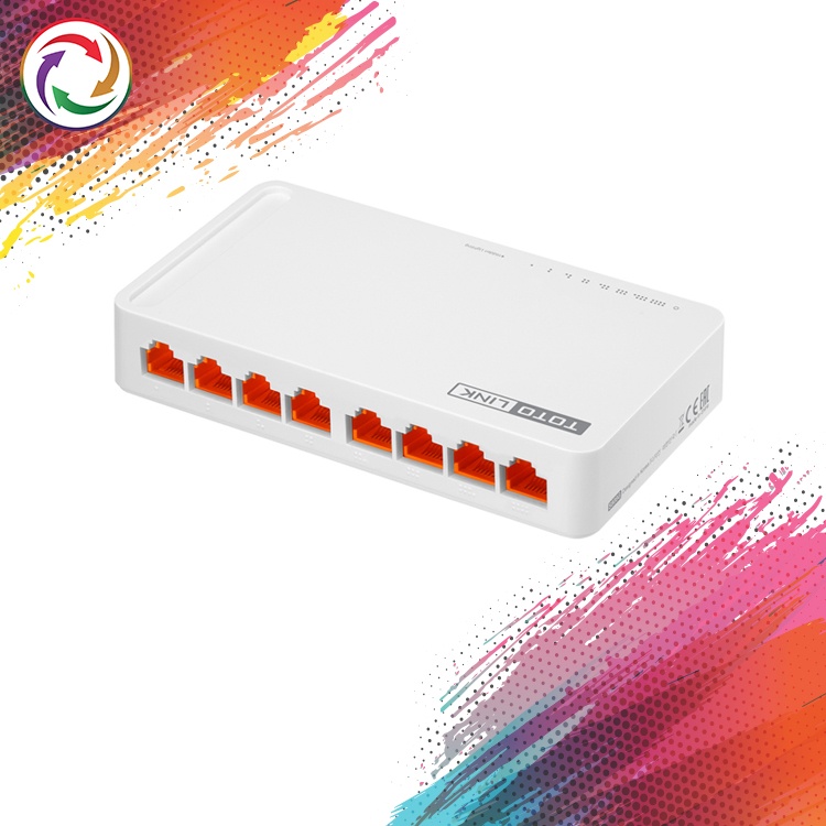 Switch 8 Cổng Gigabit Totolink S808G