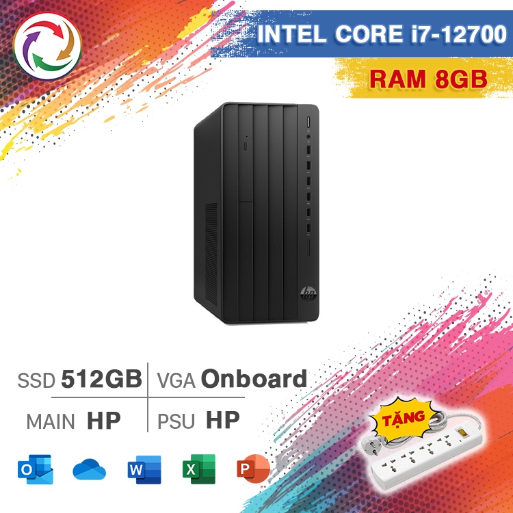 Máy Tính Bàn HP Pro Tower 280 G9 72U97PA (i7/8GB/512GB)