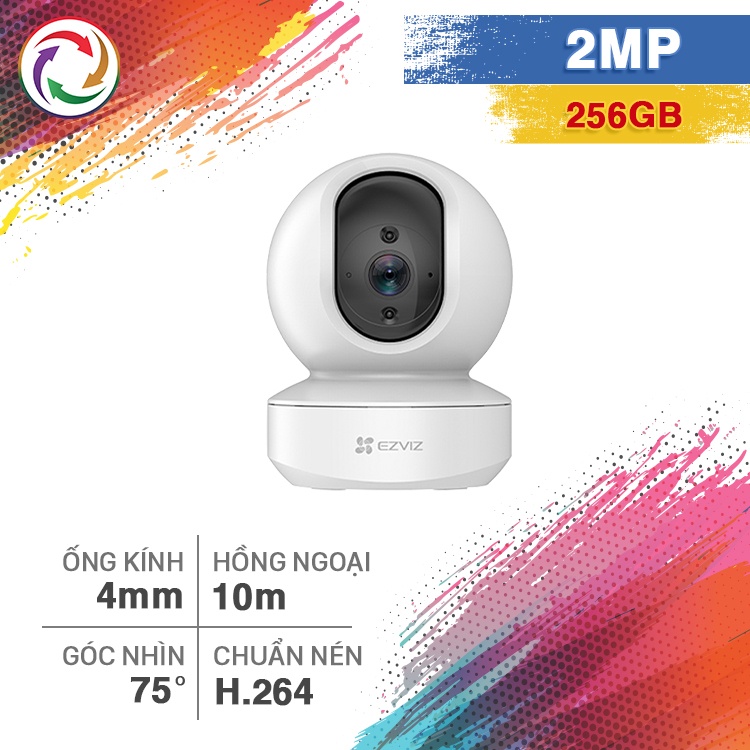 Camera Wi-Fi Ezviz 360 C6N 2MP