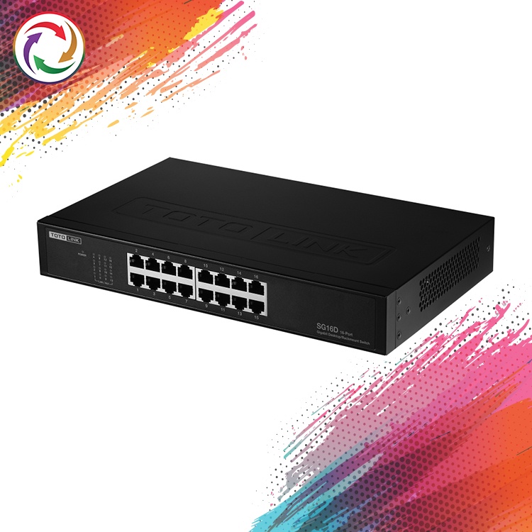 Switch 16 Cổng Gigabit Totolink SG16D