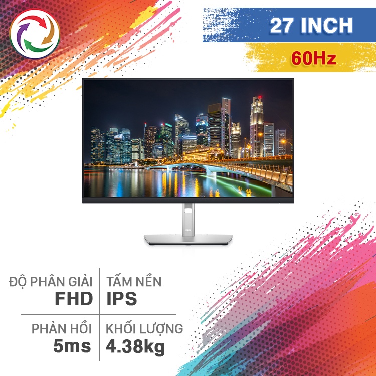 Màn Hình Máy Tính Dell P2722H (27