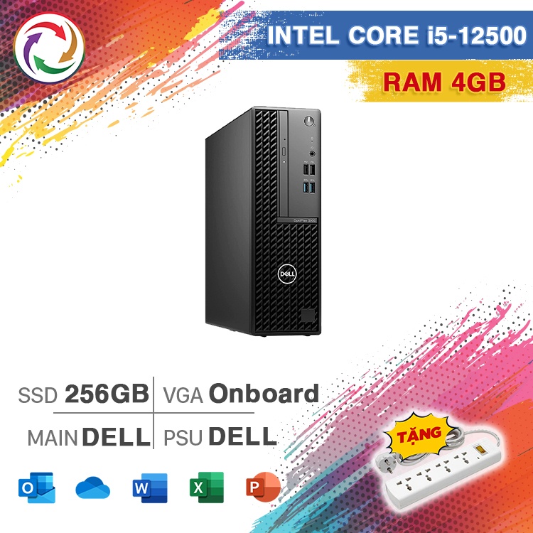 Máy Tính Bàn Dell OptiPlex 3000SFF-I512500-4GSSD (i5/4GB/256GB)