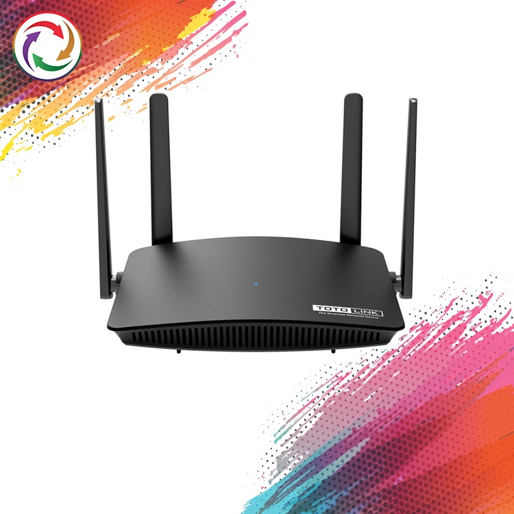 Router WiFi Băng Tần Kép Chuẩn AC1200 Totolink A720R