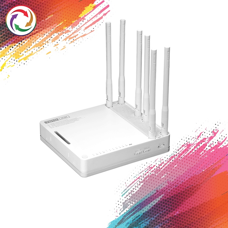 Router WiFi Băng Tần Kép Gigabit AC1900 Totolink A6004NS